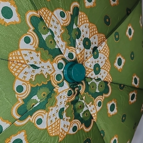 RARE* Vintage*  KNIRPS Printed Leather Pouch Case 35" umbrella - Picture 3 of 12